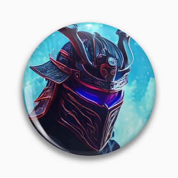 Item preview, Synthwave Samurai designed and sold by Unwind-Art-Work.