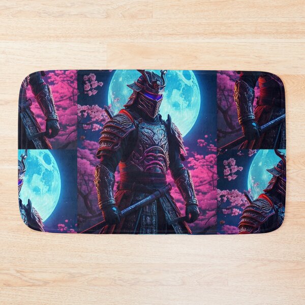 Item preview, Synthwave Samurai designed and sold by Unwind-Art-Work.