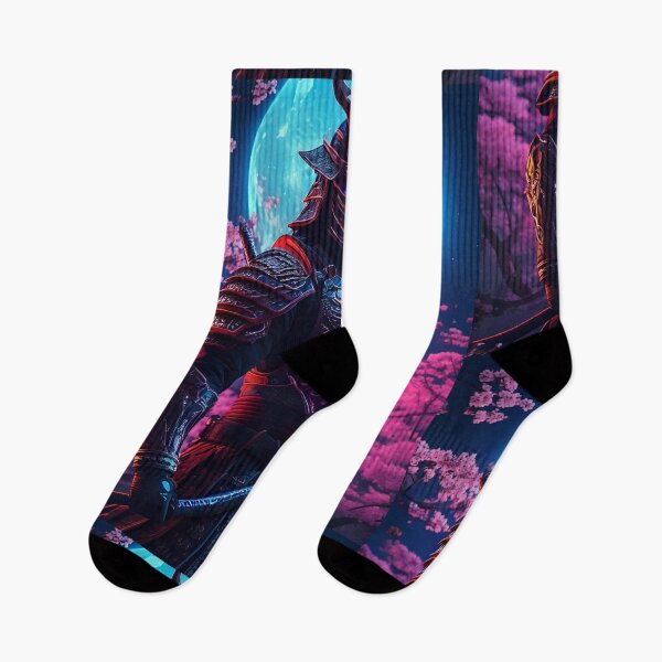 Item preview, Synthwave Samurai designed and sold by Unwind-Art-Work.