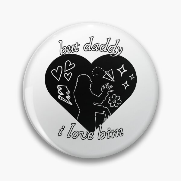 Item preview, but daddy i love him nosferatu black heart designed and sold by June Rollins.