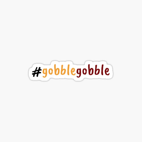 hokie gobble Sticker