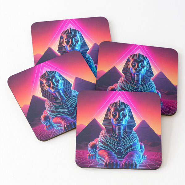 Item preview, Vaporwave Sphinx designed and sold by Unwind-Art-Work.