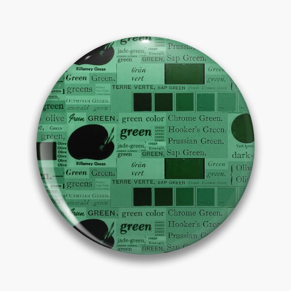 Item preview, Favorite Color Collage: This Is My Dark Green designed and sold by LochNestFarm.