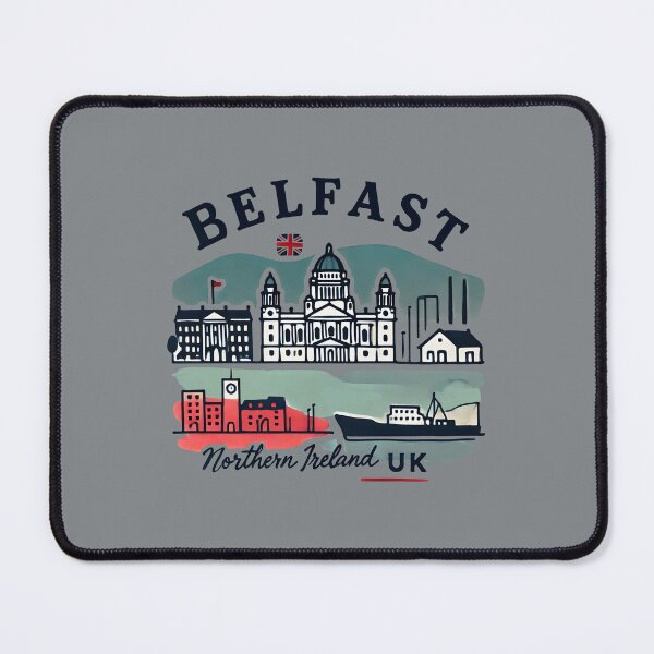 Item preview, Belfast Northern Ireland UK designed and sold by WanderlustCoCo.