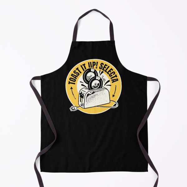 Item preview, Toast it up! Selecta. for dark garments. Reggae DJ-culture jamaica. designed and sold by jomi.amsterdam.