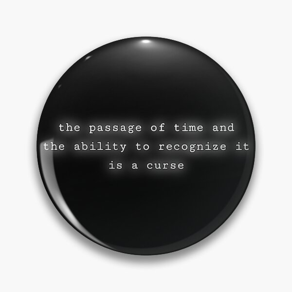 Item preview, The Passage of Time Is a Curse designed and sold by Mercedes Makes Art.