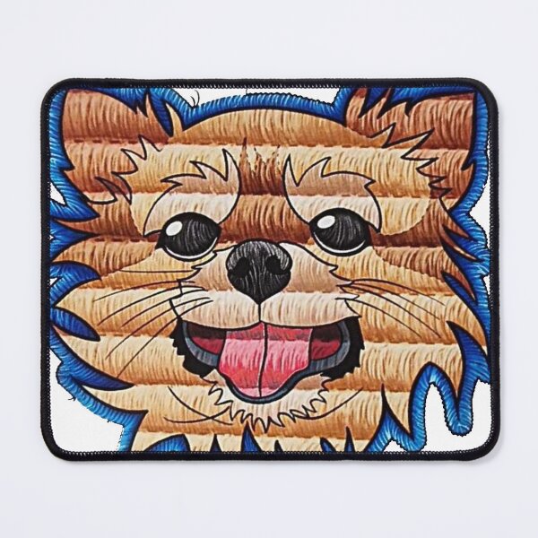 Item preview, Cute Dog embroidered stiched designed and sold by emanscorfna.