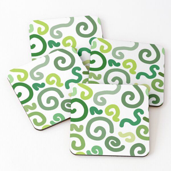 Item preview, Fun Green Colorful Squiggles  designed and sold by ClearAndHappy.