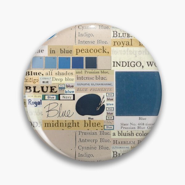 Item preview, Favorite Color Collage: This Is My Blue designed and sold by LochNestFarm.