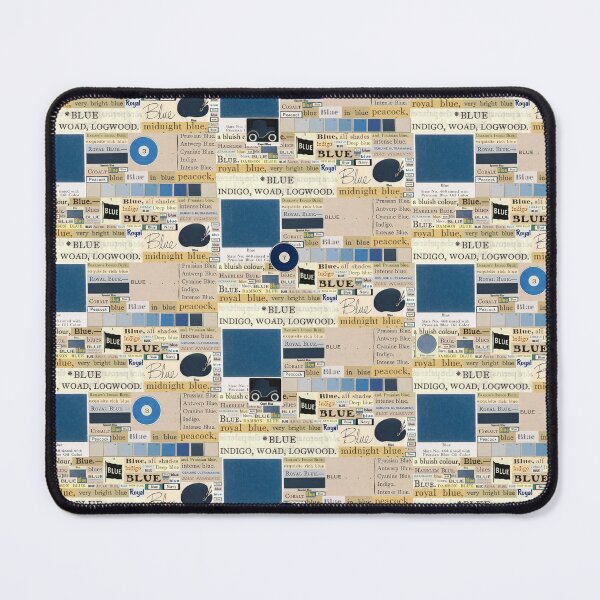 Item preview, Favorite Color Collage: This Is My Blue designed and sold by LochNestFarm.