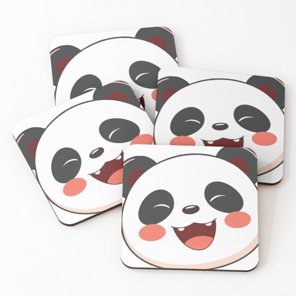 Item preview, A Very Blissful Panda Face designed and sold by OhshunStudios.