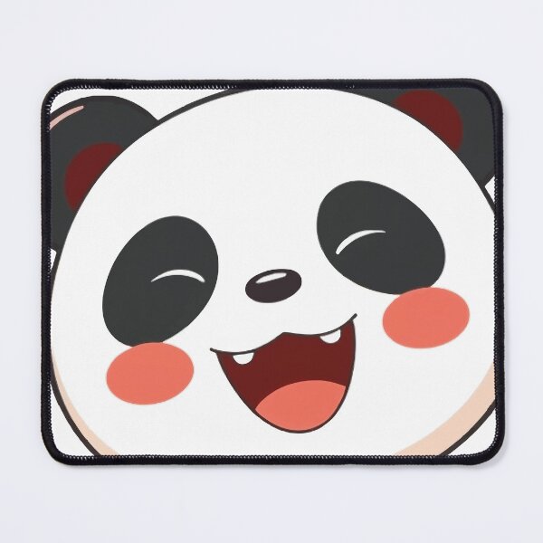 Item preview, A Very Blissful Panda Face designed and sold by OhshunStudios.