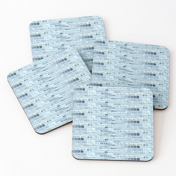 Item preview, Favorite Color Collage: This Is My Light Blue designed and sold by LochNestFarm.