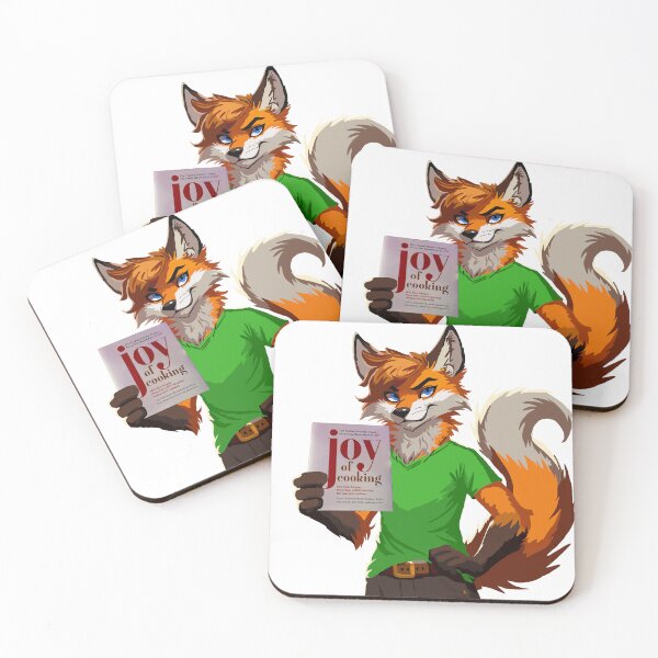 Item preview, Joy of Cooking Confident Fox designed and sold by KlakkDrawsStuff.