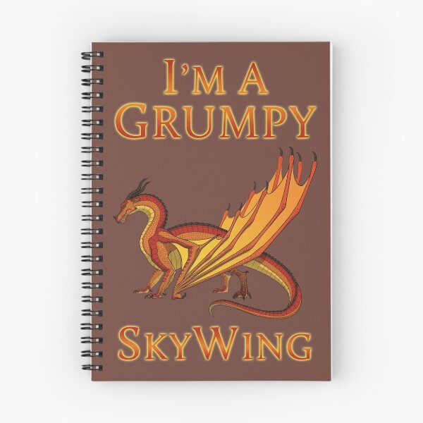 Item preview, Soy un Gruñón SkyWing designed and sold by VibrantEchoes.