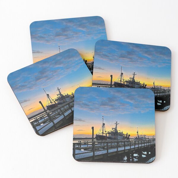 Item preview, Sunrise on the River Blyth Quayside designed and sold by Violaman.