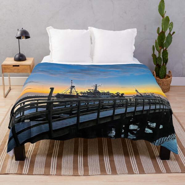 Item preview, Sunrise on the River Blyth Quayside designed and sold by Violaman.