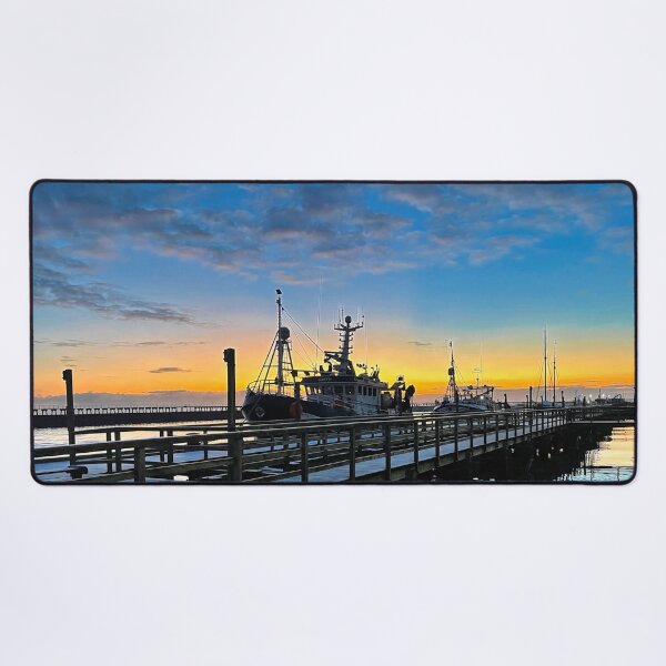 Item preview, Sunrise on the River Blyth Quayside designed and sold by Violaman.