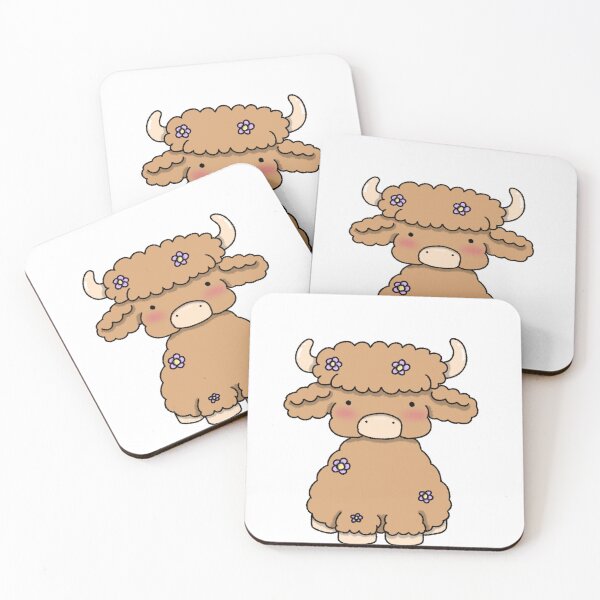 Item preview, Cute Highland Cow designed and sold by squidilarts.