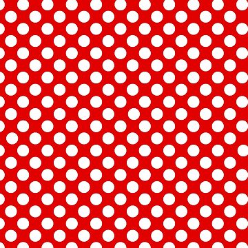 Elegant Extra Large Black on Red Polka Dots Polka Dots Graphic T-Shirt | Redbubble