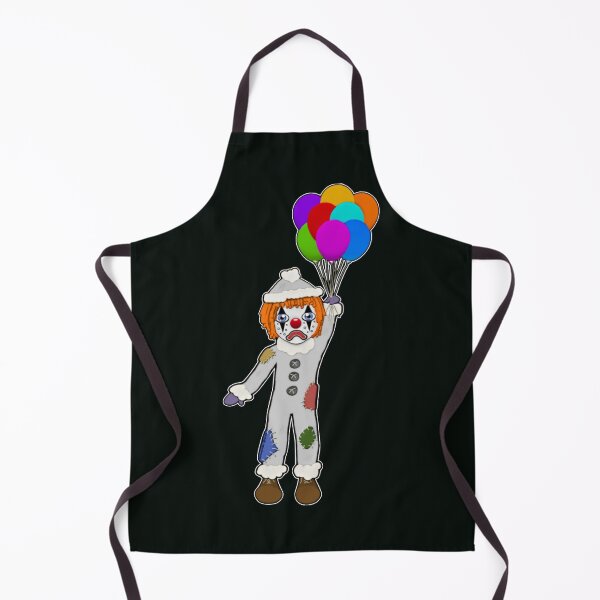 Item preview, Clown with Balloons designed and sold by PatchworkBird.