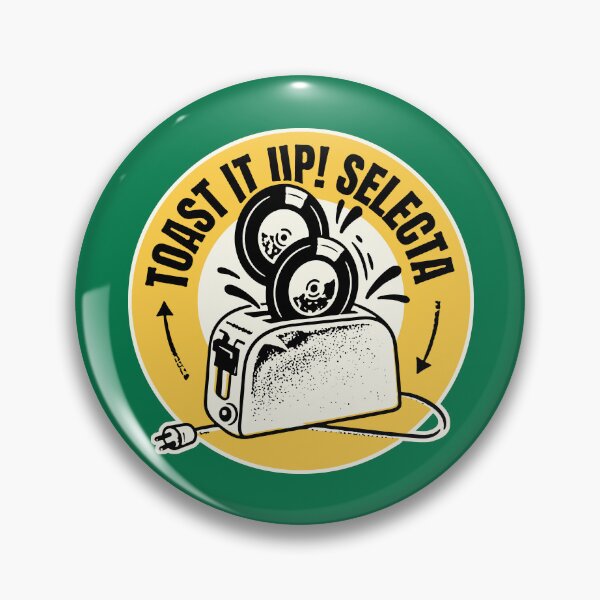 Item preview, Toast it up! Selecta. Reggae DJ-culture jamaica. designed and sold by jomi.amsterdam.