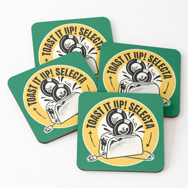 Item preview, Toast it up! Selecta. Reggae DJ-culture jamaica. designed and sold by jomi.amsterdam.
