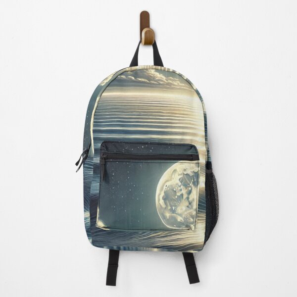 Item preview, Moonlit Ocean with Radiant Reflections designed and sold by EsraaCreations.