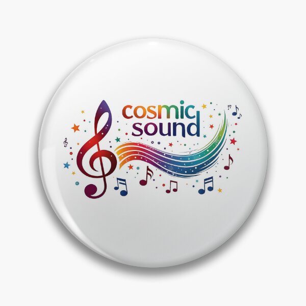 Item preview, Cosmic Sound Vibes Space Music colorful designed and sold by bukajart.