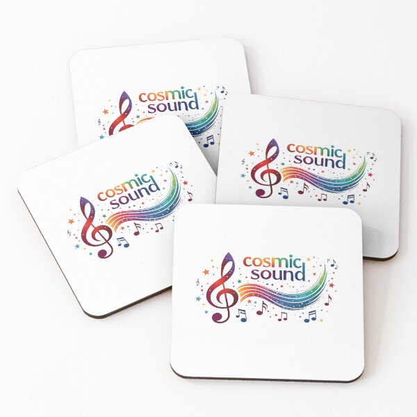 Item preview, Cosmic Sound Vibes Space Music colorful designed and sold by bukajart.