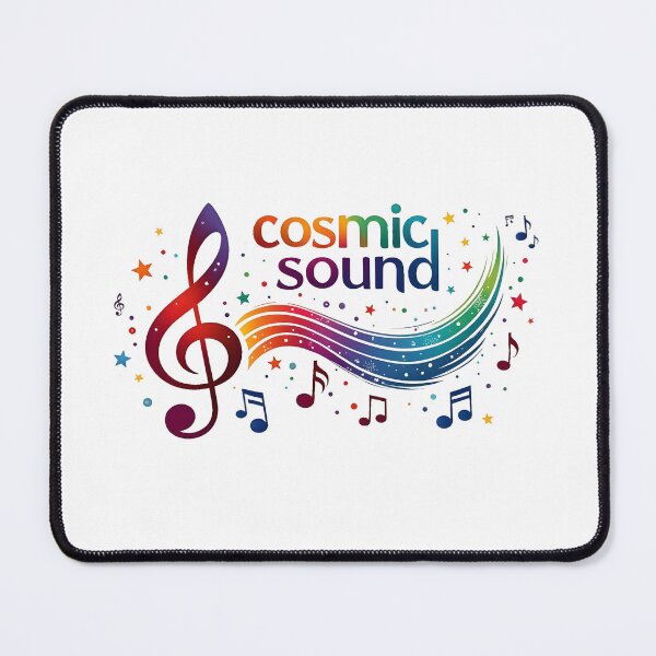 Item preview, Cosmic Sound Vibes Space Music colorful designed and sold by bukajart.