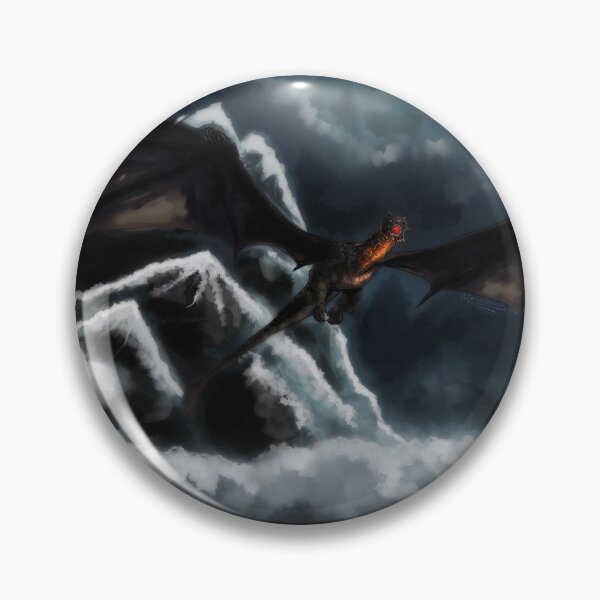 Item preview, Smaug Flying from Erebor designed and sold by RiavaCornelia.