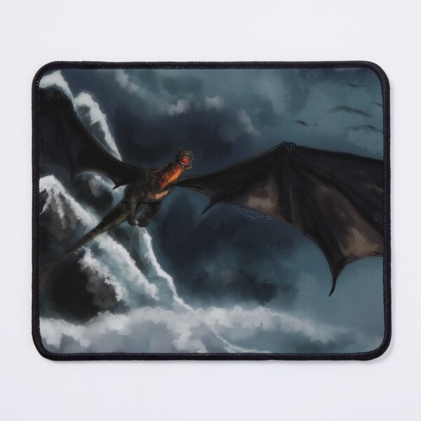 Item preview, Smaug Flying from Erebor designed and sold by RiavaCornelia.
