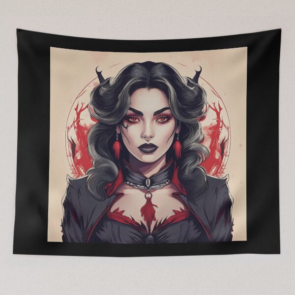 Item preview, Elegant Gothic Female Vampire Goddess designed and sold by Boxing Kangaroo Retail Company.