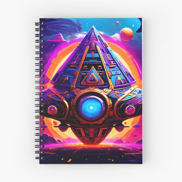 Item preview, Ancient Temple Starship Starship Ancestral Temple designed and sold by SpectrumEssence.