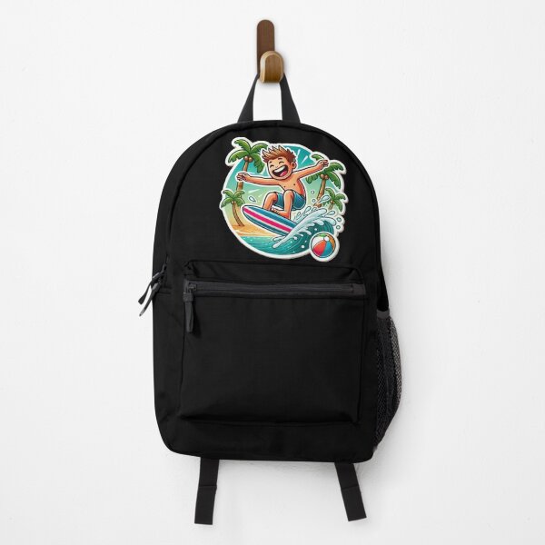 Item preview, Vibrant Skimboarding Cartoon: Summer Fun on the Waves 2 designed and sold by Psycho-Crazy.