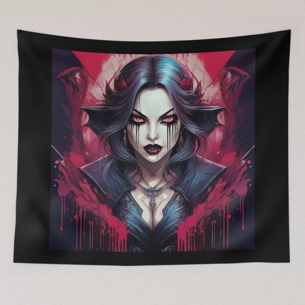 Item preview, Graffiti Gothic Female Vampire Goddess designed and sold by Boxing Kangaroo Retail Company.