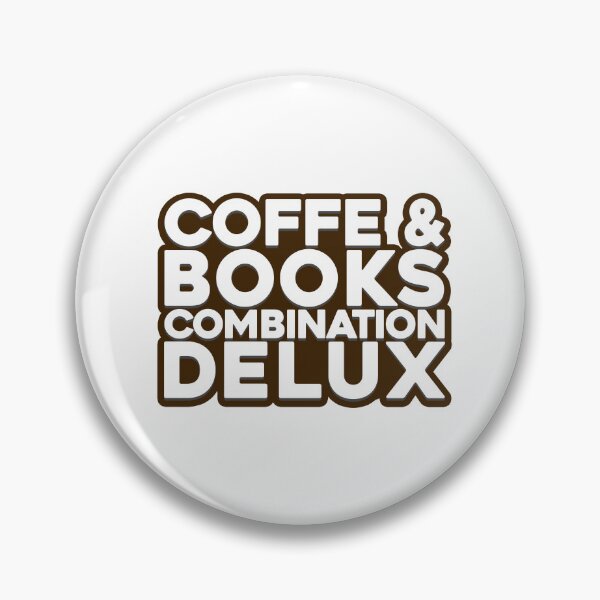 Item preview, Coffee And Books Combination Delux Brown Sticker designed and sold by shockart-pl.