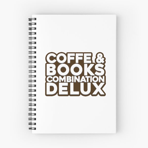 Item preview, Coffee And Books Combination Delux Brown Sticker designed and sold by shockart-pl.