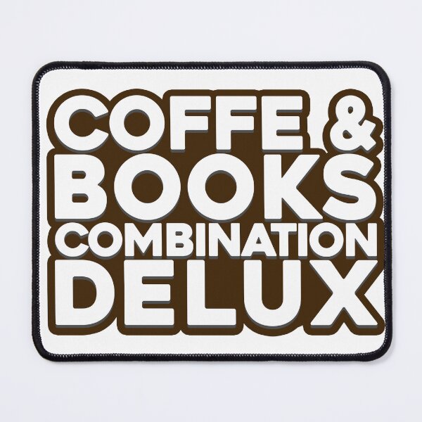 Item preview, Coffee And Books Combination Delux Brown Sticker designed and sold by shockart-pl.