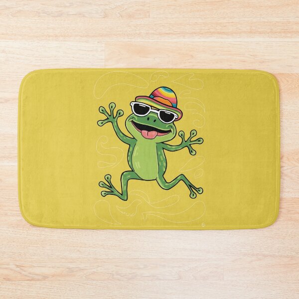 Item preview,  Summertime Frog Vibes Cool Frog, Warm Days designed and sold by MOONE FLOWER.