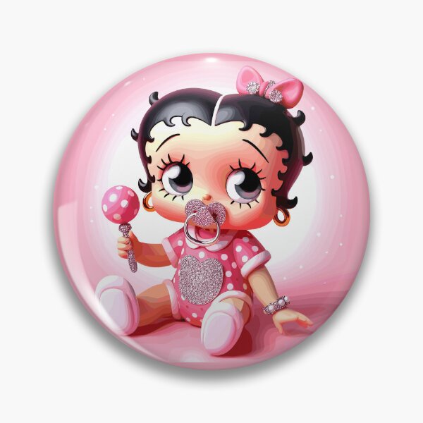 Item preview, Pink Baby Betty Boop Design designed and sold by Artbyminga.