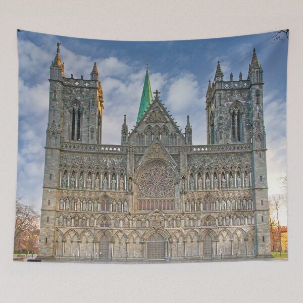 Item preview, Nidaros Cathedral Gothic Architecture Trondheim Norway designed and sold by Martyn R Arnold Fine Art Nature & Landscape Photography.
