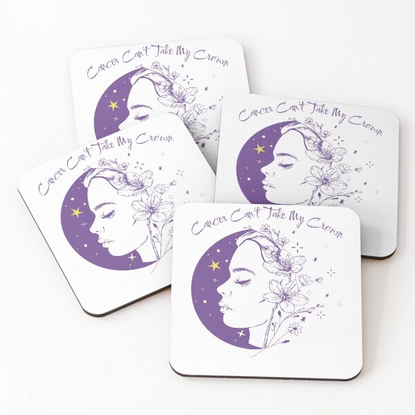 Item preview, Cancer Can't Take My Crown designed and sold by StarryEyedMolly.