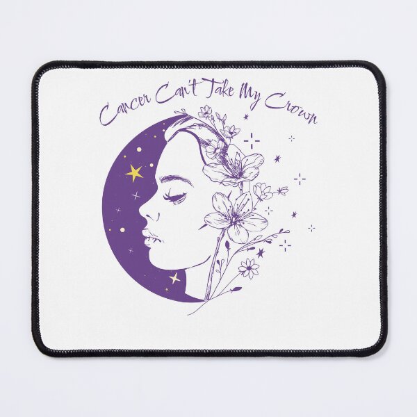 Item preview, Cancer Can't Take My Crown designed and sold by StarryEyedMolly.