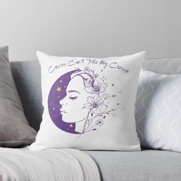 Item preview, Cancer Can't Take My Crown designed and sold by StarryEyedMolly.
