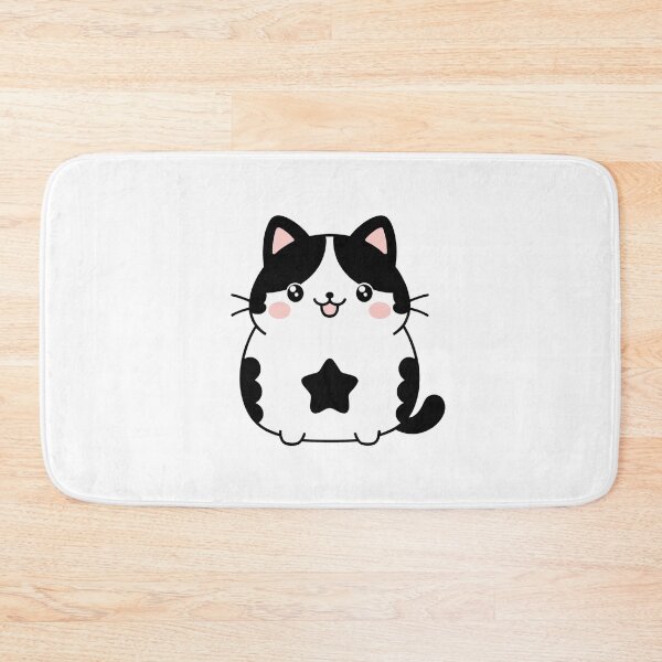 Item preview, chubby black and white cat  designed and sold by jkrphoto.