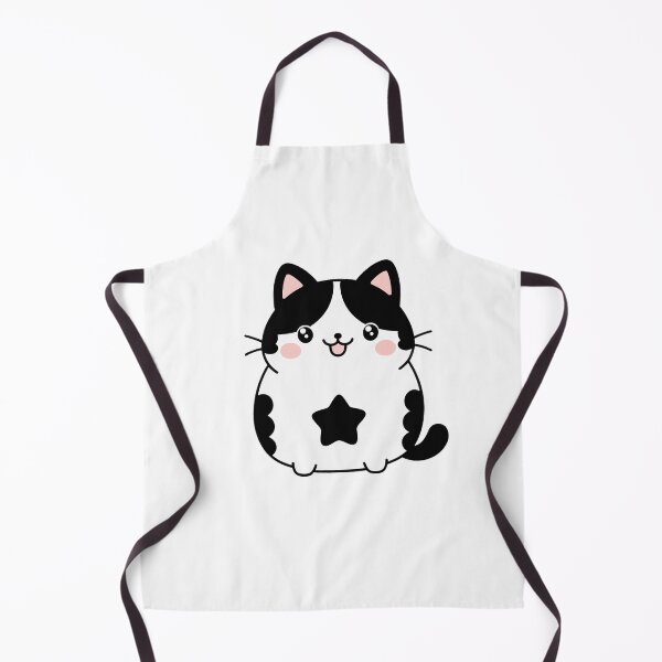 Item preview, chubby black and white cat designed and sold by jkrphoto.