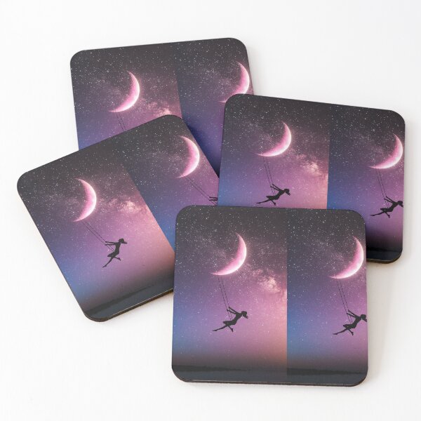Item preview, Dreamy  Swinging on Moon designed and sold by DigitalHubs12.