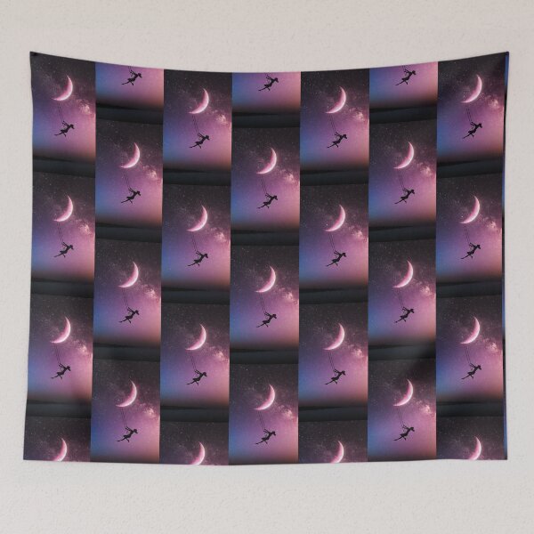 Item preview, Dreamy  Swinging on Moon designed and sold by DigitalHubs12.